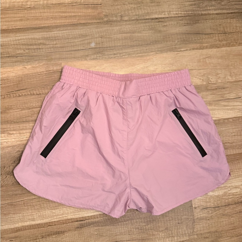 Zara high waisted, running jogging windbreaker shorts - Picture 3 of 5